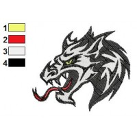 Dragon Tattoo Embroidery Design 33